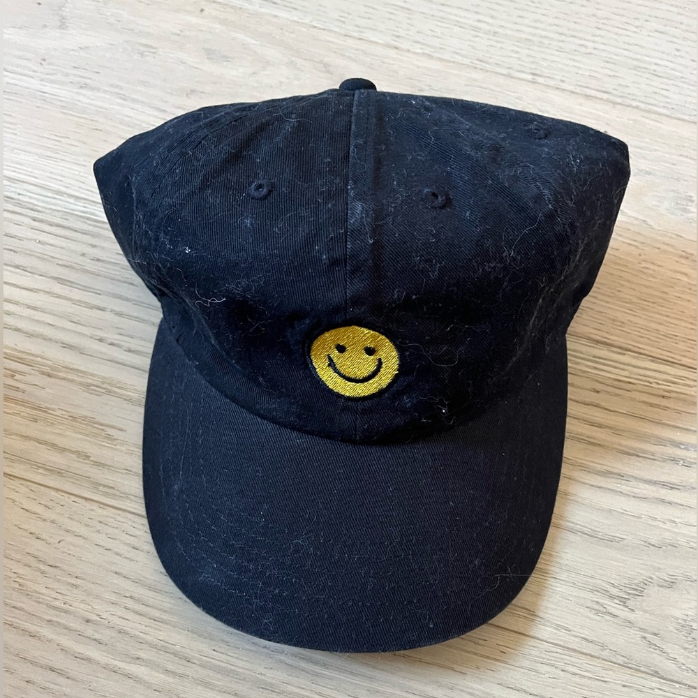 smiley face hat
